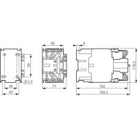 Контактор CTX-C для конд. Н.О.+Н.З 110А 230В Leg 029654