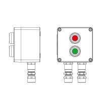 Пост управления взрывозащищенный из полиэстера CPE-P-03-(1xP1G(11)-1xP1R(11))-2xKA2MHK(C)1Ex d e IIC Т5 Gb / Ex tb IIIC T95град.C DbIP66/КЗ DKC 2231.031.22.11J