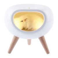 Светильник светодиодный NLED-467-1W-W ночник "Котик" бел. Эра Б0052814