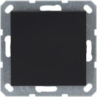Кнопка звонка 1-кл. 10А IP20 механизм черн. матов. soft touch Jasmart G3010PB