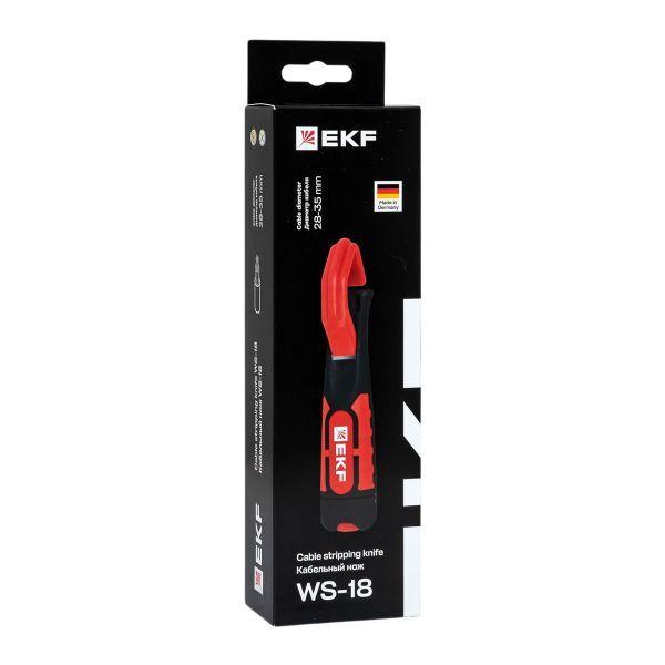 Нож кабельный WS-18 Professional EKF ws-18