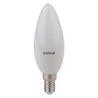 Лампа светодиодная LED STAR CLASSIC B 40 5W/827 5Вт свеча 2700К тепл. бел. E14 470лм 220-240В матов. пласт. OSRAM 4052899971608