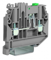 Клемма CBS.4/GR с ножевым размыкателем 4кв.мм 1 уровень винт. DKC ZCBS04GR