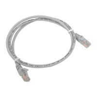 Патч-корд кат.5E UTP неэкранир. LSZH сер. 1.0м TERACOM PRO EKF TRP-5EUTP-LSH-1M-GY