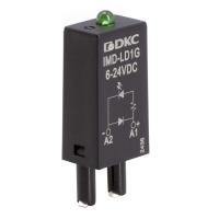 Модуль индикации и защиты LED зел.+диод (A1+) 6-24В DC DKC IMD-LD1G