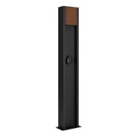 Светильник LGD-SEKVOYA-BOLL-SOCKET-H900-11W Warm3000 BK 120 deg 230В 11Вт 3000К IP54 метал. Arlight 050734