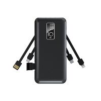 Устройство зарядное портативное Power Bank (аккумуляторная батарея) 10000мА.ч черн. Rexant 30-2038
