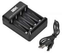 Устройство зарядное NiMH/CD 2-4 AA/AAA 200мА LED IEK ABC11-4-2-TYC-M-020-LED