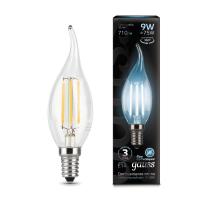 Лампа светодиодная Black Filament Свеча на ветру E14 9Вт 4100К Gauss 104801209