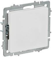 Заглушка BRITE МЗ10-БрАБ с суппортом механизм арктич. бел. IEK BR-PL10-K91