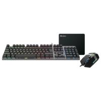 Комплект клавиатура и мышь GXZ770 проводной игровой 1200-3600dpi + коврик Intro Б0060193