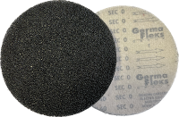 Круг на липучке ф125 мм б.о. карбид кремния черный SEC зернистость P 80, 100, 120, 150, 180, 220, 240, 320, 400, 600, 800, 1000