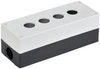 Корпус КП104-Р 4-м для кнопок бел. IEK BKP10-4-K01-R