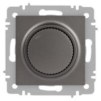 Светорегулятор поворотный СП Accent 6-401-09 600Вт 230В IP20 титан Intro Б0063685