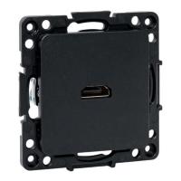 Розетка Стокгольм HDMI механизм черн. EKF EZA00-327-10