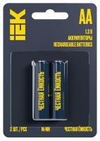 Аккумулятор GREEN Ni-MH AA 2700мАч (блист.2шт) IEK AAK-NIMH-06-2700-L02