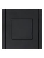 Заглушка с суппортом FORTE&PIANO FP141 черн. IEK FP-PL10-K02