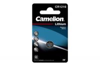 Элемент питания литиевый CR CR1216 BL-1 (блист.1шт) Camelion 3609