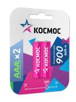 Аккумулятор R03 NI-MN 900мА.ч BP-2 (блист.2шт) Космос KOCR03NIMH(900MAH)