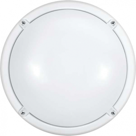 Светильник светодиодный 71 622 OBL-R1-7-4K-WH-IP65-LED-SNRV 7Вт 4000К IP65 (оптико-акустич. датчик) ОНЛАЙТ 71622