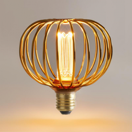 Лампа светодиодная Loft Led A101GMC97 4Вт 1800К E27 DIM Voltega 8567