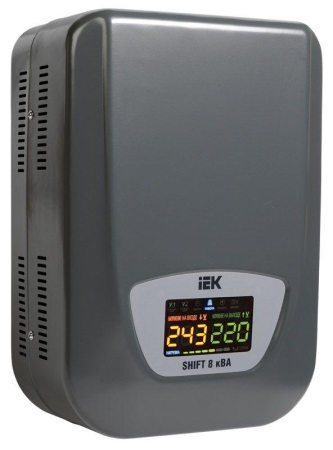 Стабилизатор напряжения Shift 8кВА настен. IEK IVS12-1-08000