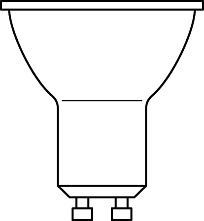 Лампа светодиодная LED Value LVPAR1650 6SW/840 6Вт GU10 230В 10х1 RU OSRAM 4058075581470