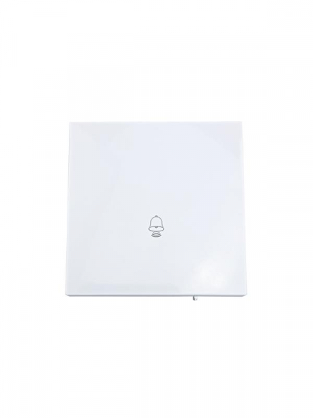Кнопка звонка СП ZIMA IP20 безвинт. зажим бел. LEZARD 704-0288-103QC