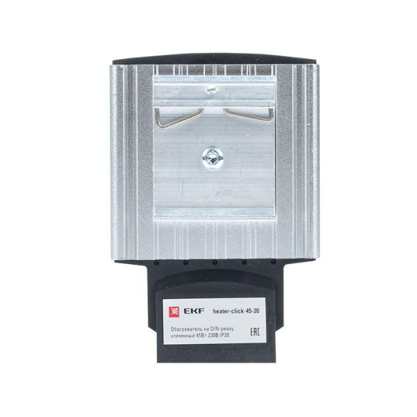 Обогреватель на DIN-рейку клеммный 45Вт 230В IP20 PROxima EKF heater-click-45-20