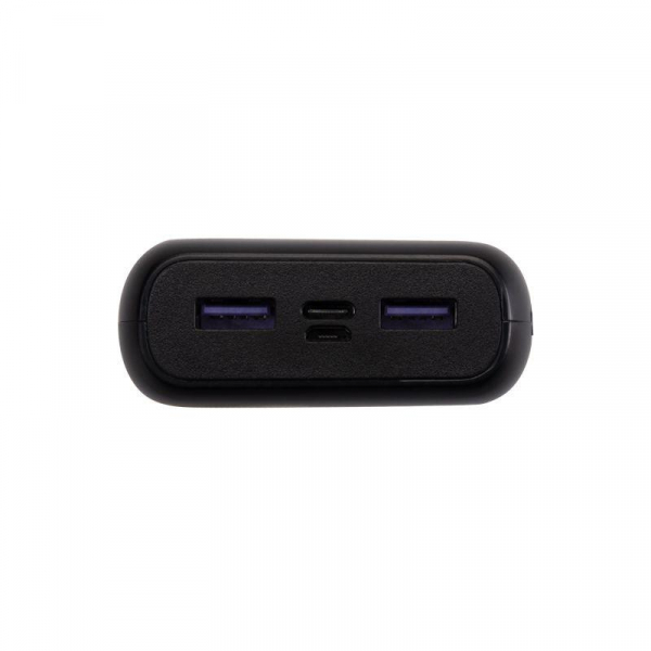 Устройство зарядное портативное Power Bank (аккумуляторная батарея) 20000мА.ч с Quick Charge и Power Delivery черн. Rexant 30-2052