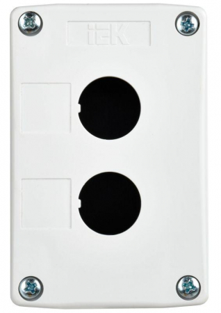 Корпус КП102-Р 2-м для кнопок бел. IEK BKP10-2-K01-R