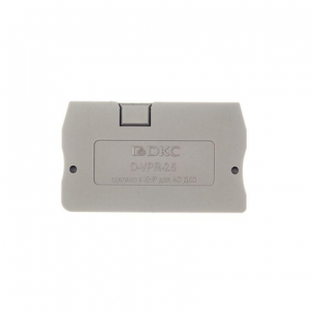 Изолятор торцевой для клемм VPR-2.5 DKC D-VPR-2.5