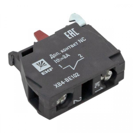 Контакт дополнительный NC красн. PROxima EKF XB4-BE102