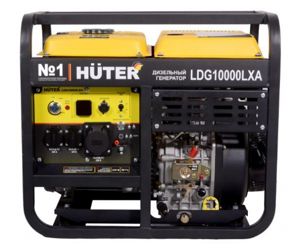 Электрогенератор дизельный LDG 10000LXА Huter 64/2/9