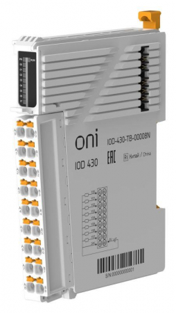 Модуль дискретного вывода IOD 430 8 сигналов NPN ONI IOD-430-TB-00008N