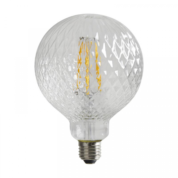 Лампа светодиодная филаментная Loft 271 YX-G125175LFFEC01 4Вт 2200К E27 DIM Voltega 8574