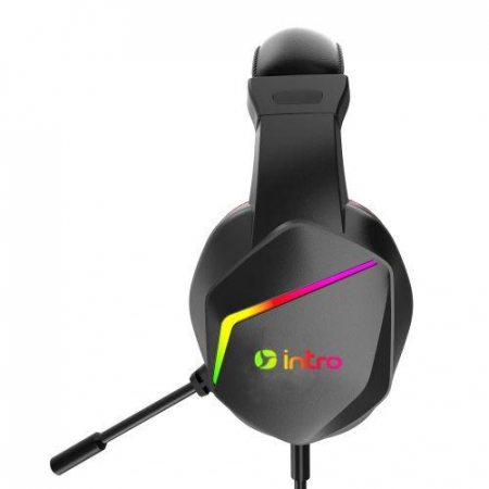 Комплект клавиатура и мышь GXZ990 игровой 1200-3600dpi + коврик + гарнитура черн. Intro Б0060195