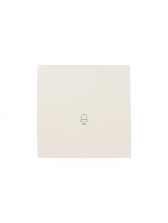 Кнопка звонка СП ZIMA IP20 безвинт. зажим слон. кость LEZARD 704-9088-103QC