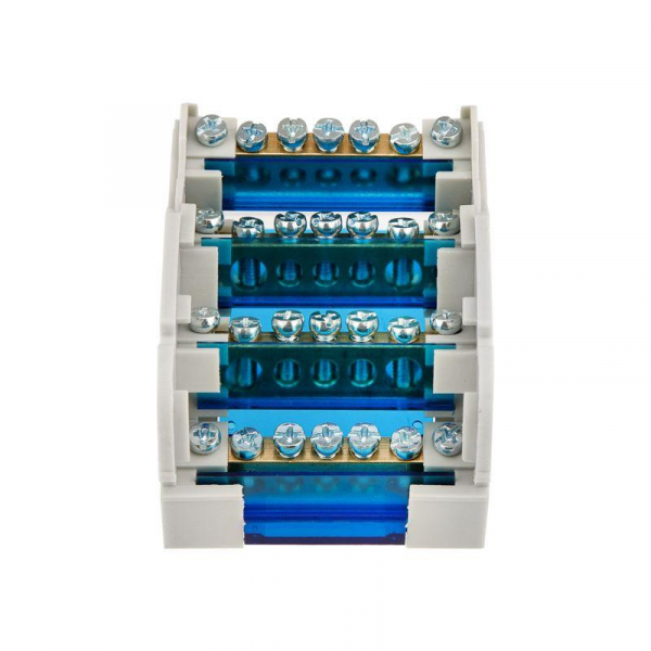 Шина на DIN-рейку в корпусе (кросс-модуль) 4х7 Rexant 11-2304-7