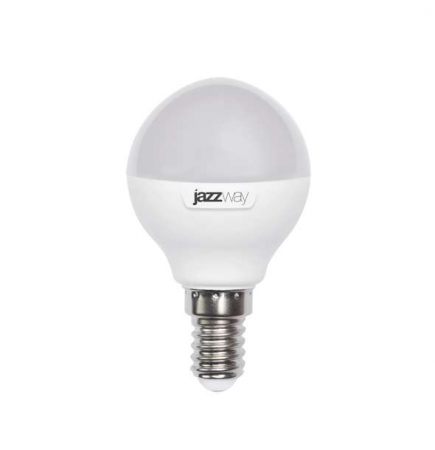 Лампа светодиодная PLED-SP-G45 7Вт шар 3000К тепл. бел. E14 540лм 230В JazzWay 1027856-2