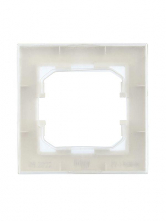 Рамка 1-м IP44 BRITE РУ-1-БрЖ-44 жемчуж. IEK BR-M12-44-K36