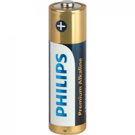 Элемент питания алкалиновый AA/LR6 1.5В Premium (блист. 4шт) Philips Б0062753