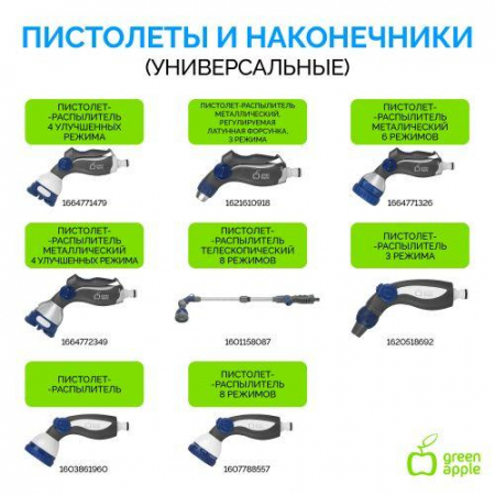 Шланг усиленный армированный NTS 12мм (1/2дюйм) х 20м GATH-1220 Green Apple Б0059141