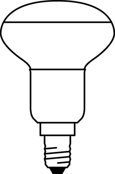 Лампа светодиодная LED Value LVR60 7SW/830 230В E14 2х5 (уп.5шт) OSRAM 4058075583931