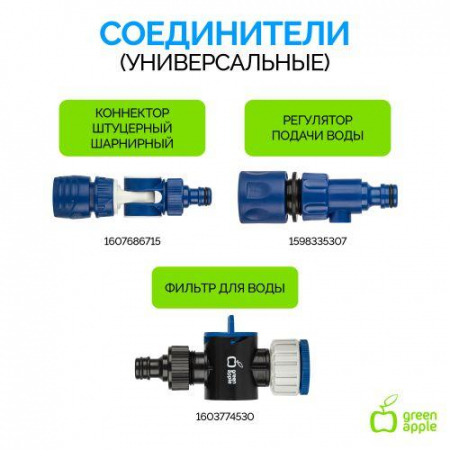Шланг усиленный армированный NTS 12мм (1/2дюйм) х 20м GATH-1220 Green Apple Б0059141