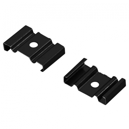 Держатель ARH-BENT-W18 BLACK металл (уп.2шт) Arlight 041081