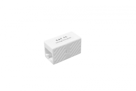 Адаптер проходной 8P8C(RJ-45) кат.5E UTP TOKOV ELECTRIC TKE-IC-8P8C-5E-UTP