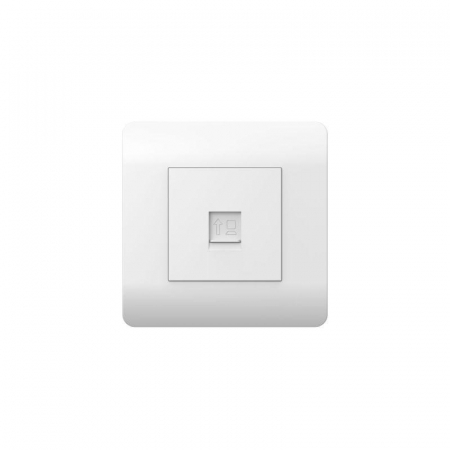 Розетка компьютерная 1-м NEW3-E RJ45 бел. CHINT 431540