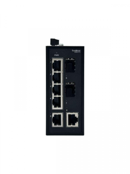 Коммутатор промышленный неуправляемый Ethernet 6х10/100BaseT 2х100BaseX SFP SE NSETU108T06X02B