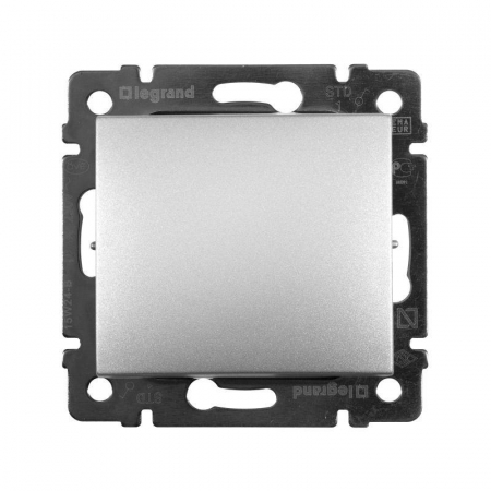 Механизм выключателя 1-кл. СП Valena 10А IP31 250В алюм. Leg 770101